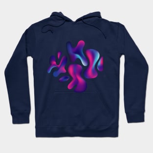 Abstract Colorful Liquid Hoodie